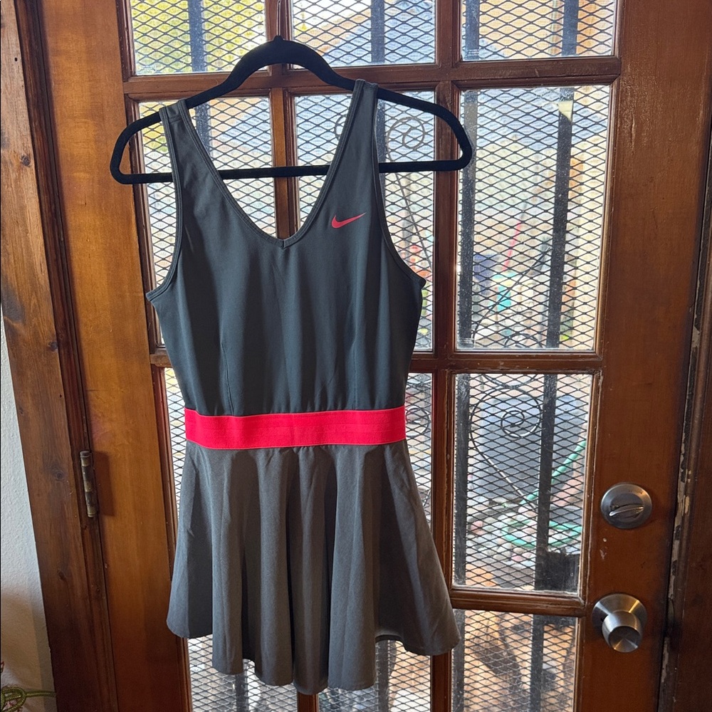 Nike Gray and Pink Tennia Dress